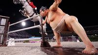 Wujud Patung Pesumo yang Bikin Kuda di Olimpiade Tokyo Gagal Fokus