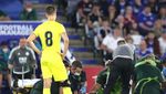 Momen saat Wesley Fofana Jadi Korban Tekel Horor