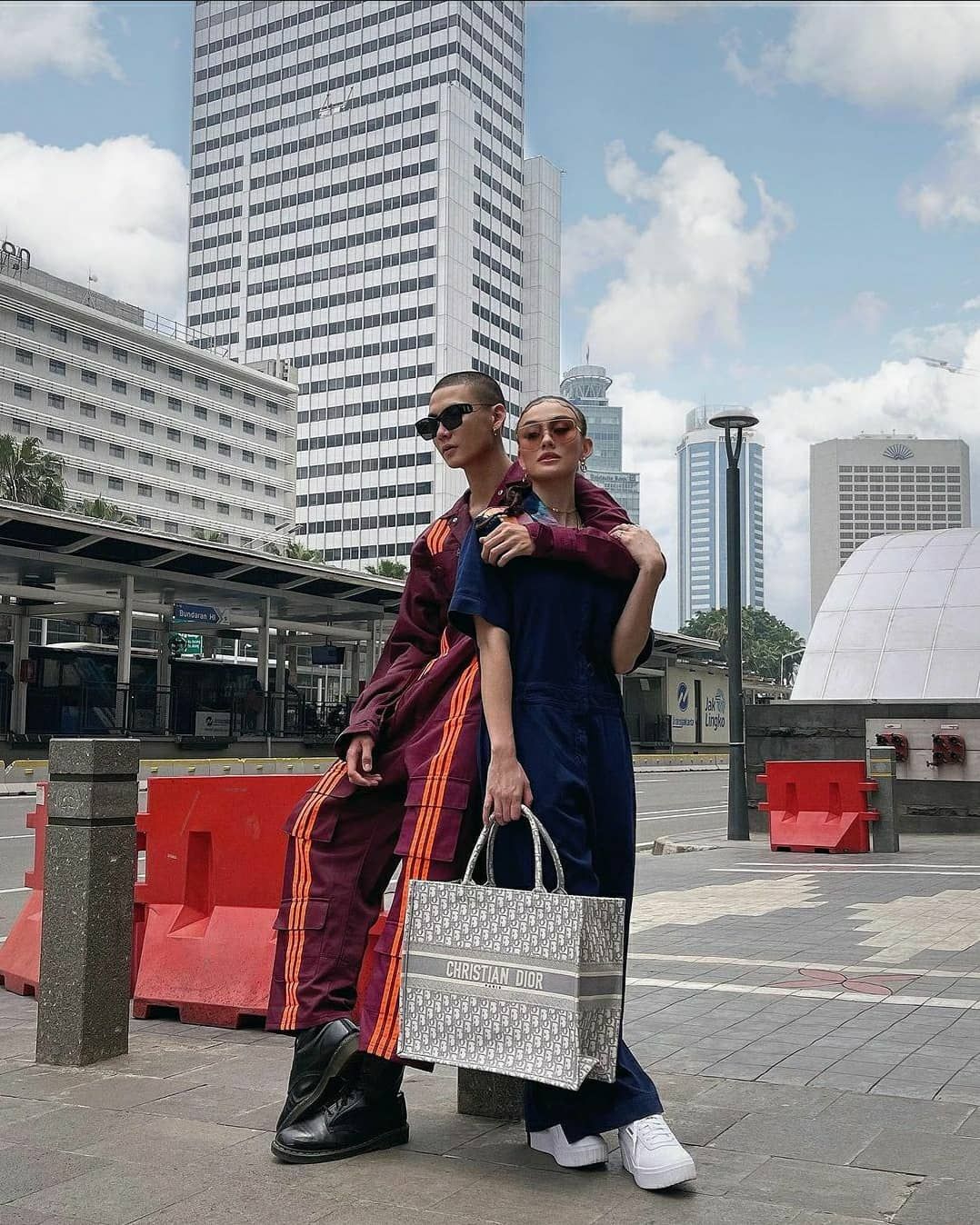 Agnez Mo dan Adam Rosyadi