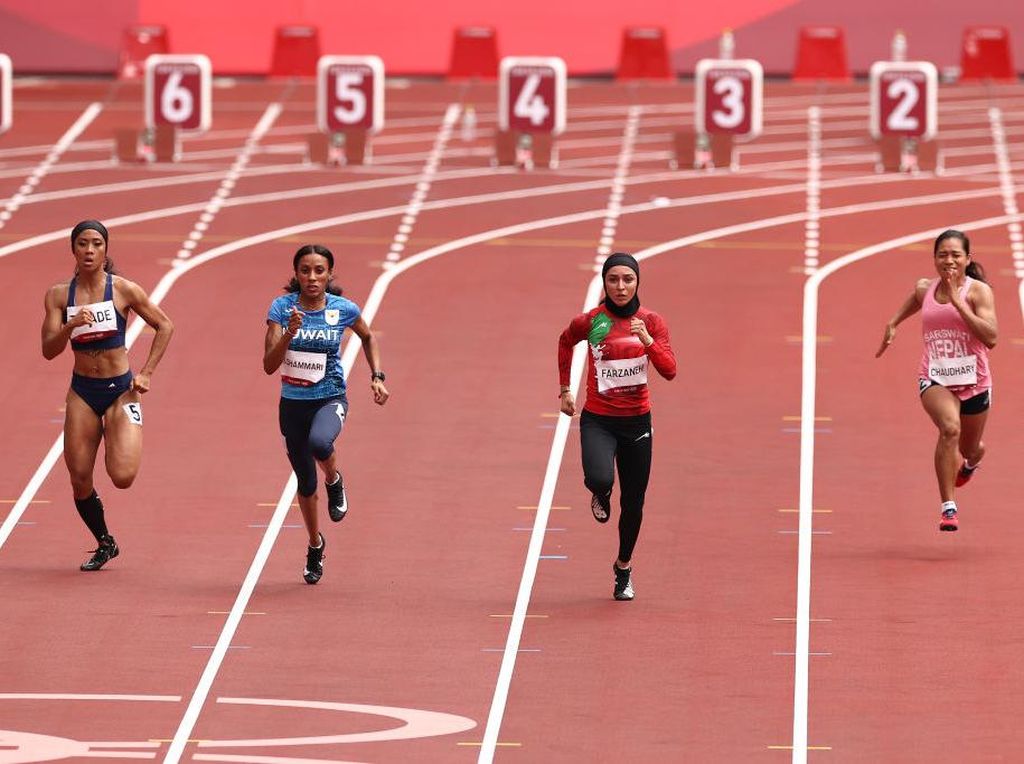 Aksi Para Atlet Wanita Iran Berlaga di Olimpiade Tokyo 2020