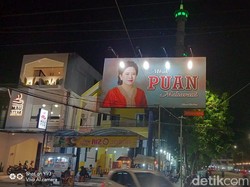 Selain Banner, Puan Maharani Juga Ada Balihonya di Lamongan