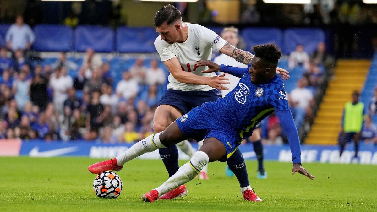 Chelsea diimbangi Tottenham 2-2 di laga pramusim. (Foto: AP/Matt Dunham)