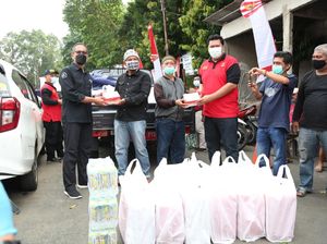 CT ARSA-Kemensos Salurkan 80 Ribu Paket Makanan Bergizi, Bantu Warga Terdampak COVID