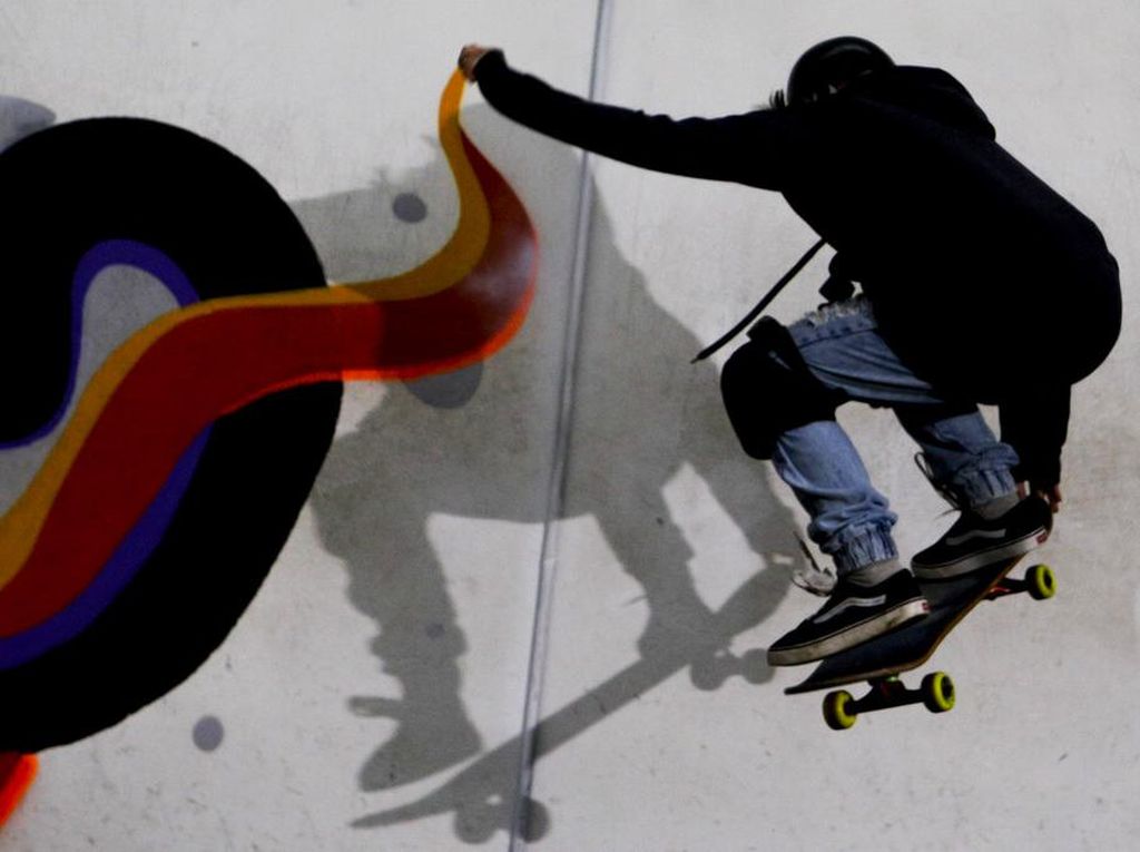 Demam Olimpiade 2020, Anak-anak Brasil Keranjingan Main Skateboard
