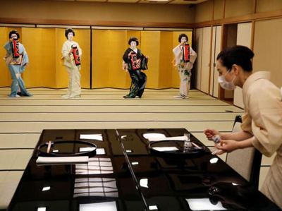 Potret Geisha Tokyo di Masa Pandemi