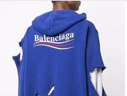 Balenciaga Jual Jaket Sobek Rp 27 Juta, Netizen: Seperti Digigit Anjing