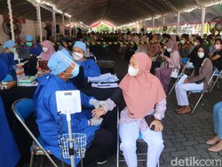 Stok Terbatas, Vaksinasi Merdeka Candi di Kudus Digelar Cuma 2 Hari