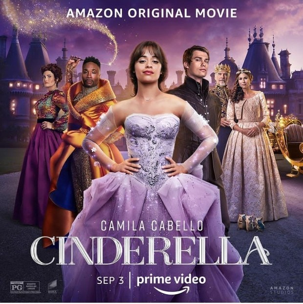 Nantikan film Cinderella yang akan tayang 3 september mendatang/Foto: instagram.com/amazonprimevideo