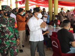 Gubernur Harap 100% Warga Kalteng Sudah Divaksin Paling Lambat Oktober