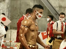 8 Foto Atlet Taekwondo Ganteng dari Tonga yang Curi Atensi di Olimpiade Tokyo