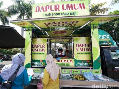 Salut! Katering Asrama Haji Sediakan Dapur Umum untuk Nakes