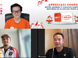 CdM Kontingen Indonesia Rosan: Apresiasi dari Shopee Berbeda