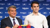 Eric Garcia kemungkinan akan menjadi tandem Piqué. Pemain jebolan La Masia ini direkrut cuma-cuma dari Manchester City. David Ramos/Getty Images.