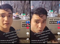 Aldi Taher Hadiahi Mie Ayam Gratis Seumur Hidup untuk Greysia dan Apriyani!