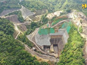 Bendungan Sidan di Bali Sudah 76%, Target Rampung 2023 Bendungan Sidan di Bali Sudah 76%, Target Rampung 2023