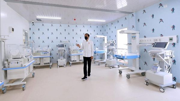 Diresmikan Jokowi, RS Modular Pertamina Siap Tampung Pasien Corona