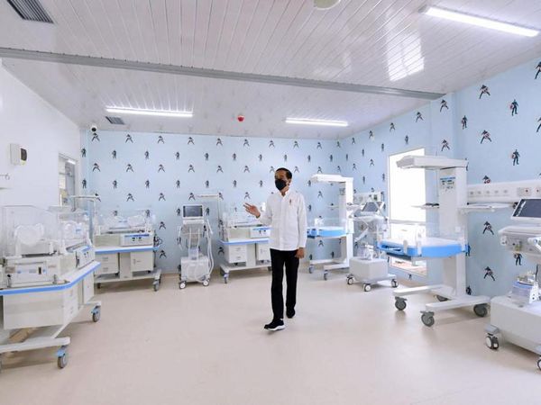 Diresmikan Jokowi, RS Modular Pertamina Siap Tampung Pasien Corona