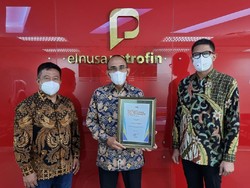 Elnusa Petrofin Raih Penghargaan Best Business Transformation 2021