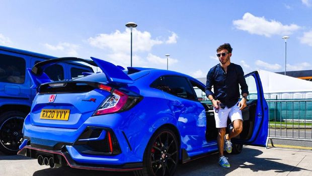 Honda Civic Type R jadi official car dua tim balap F1