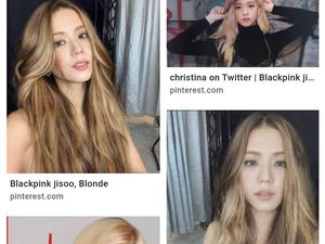 Jisoo Blackpink Blonde, Editan Para Fans Jadi Kenyataan