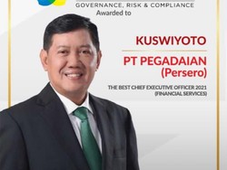 Pegadaian Borong Penghargaan di Ajang GRC Award 2021