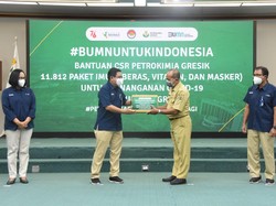 Petrokimia Gresik Bagikan 11.812 Paket Imun ke 9 Desa di Jatim