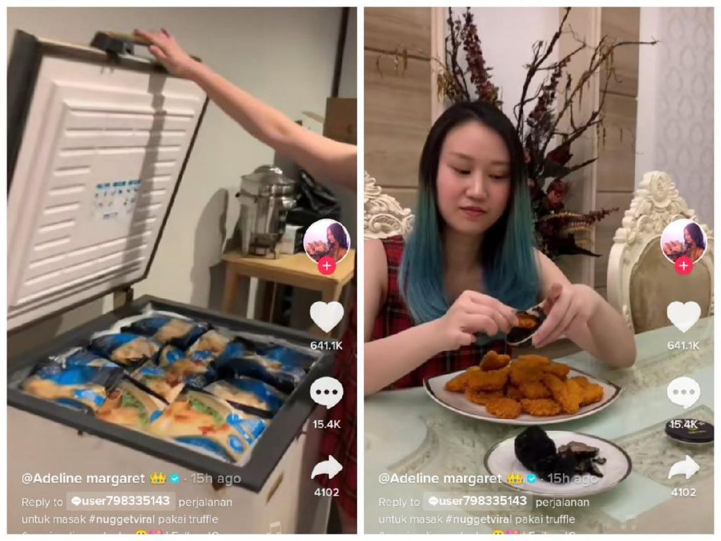 Saingi Sisca Kohl, Netizen Ini Makan Nugget Caviar Senilai Rp 30 Juta! Saingi Sisca Kohl, Netizen Ini Makan Nugget Caviar Senilai Rp 30 Juta!