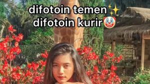 Jadi Viral, Perbedaan TikTokers Saat Difotoin Teman Vs Kurir Ini Bikin Ngakak