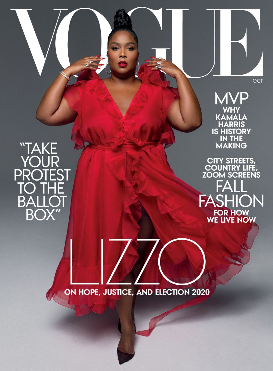Lizzo di cover Vogue Oktober 2020