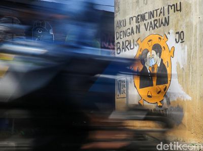 Waspada Varian Baru Corona lewat Seni Mural