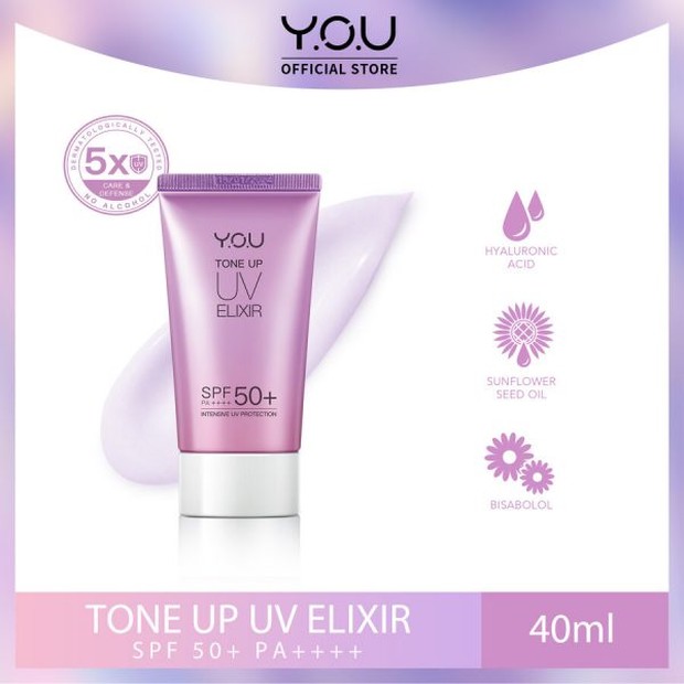 Y.O.U Daily Skin Goods Tone Up UV Elixir / foto: shopee.com/youmakeups