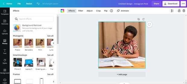 Background Remover/ Foto: canva.com Canva Background Remover