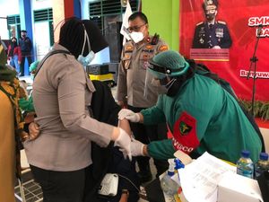 Capai Target Herd Immunity, 1.200 Mahasiswa dan Pelajar di Banyuwangi Divaksin