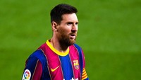 Lionel Messi akhirnya pisah jalan dengan Barcelona. Keuangan klub tidak mampu membuat Messi tetap berseragam Blaugrana (Getty Images)