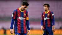 Musim 2020/2021 di Barcelona, Messi cuma bikin satu gol dari enam laga (Getty Images)