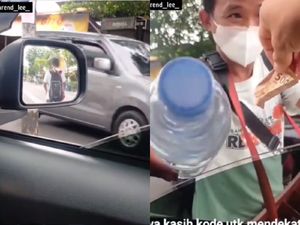 Penjual Air Minum Ini Tolak Diberi Uang Gratis, Alasannya Bikin Haru!