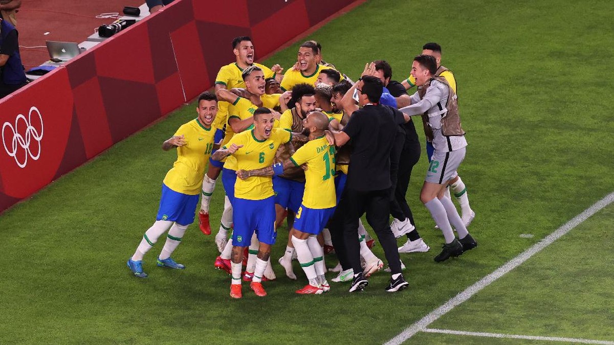 Brasil vs Spanyol di final Olimpiade 2020 dan dimenangkan Tim Samba. (Foto: Getty Images/Koki Nagahama)