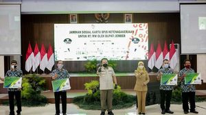 Asyik! Ketua RT-RW di Jember Dapat Jamsostek