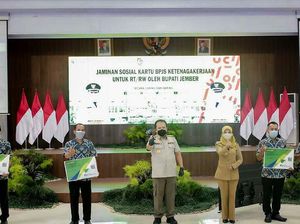 Asyik! Ketua RT-RW di Jember Dapat Jamsostek
