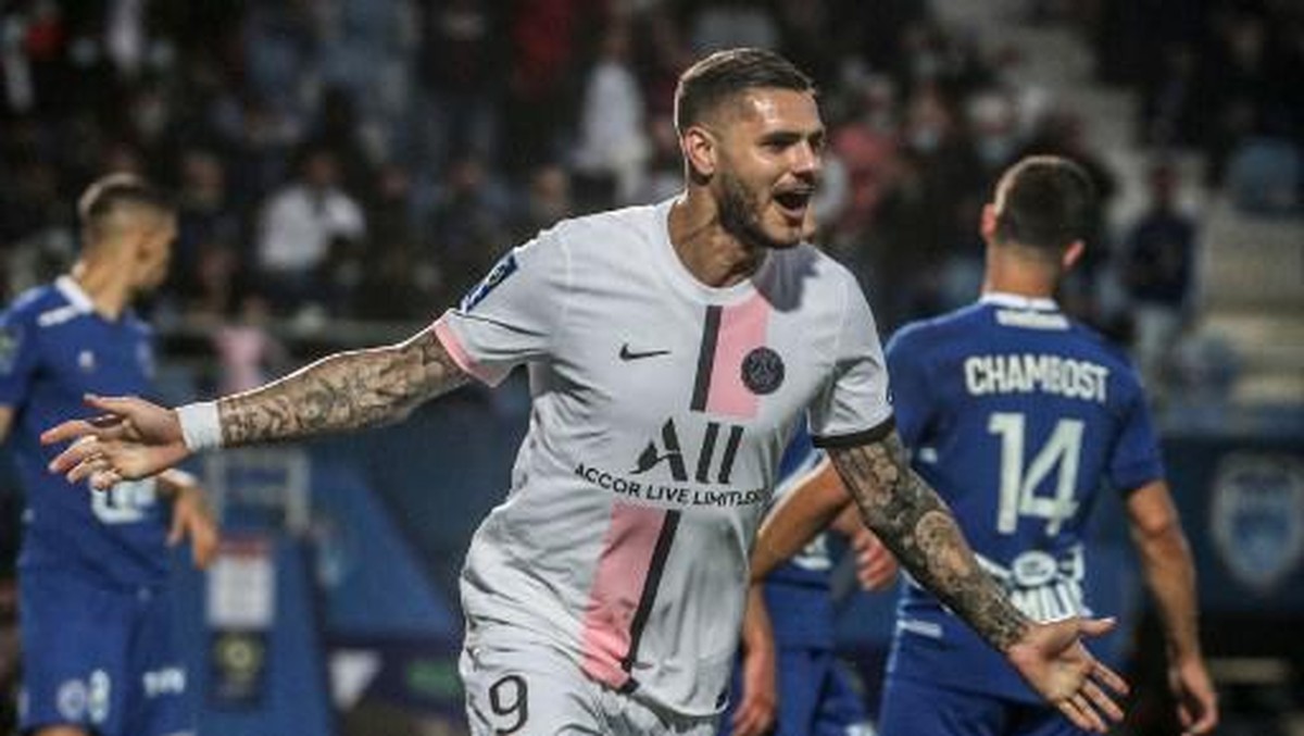 PSG menang 2-1 dari Troyes dalam pekan pertama Ligue 1 2021/2022 (Foto: AFP/FRANCOIS NASCIMBENI)