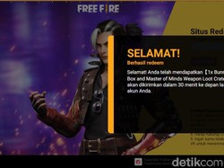 Kode Redeem Free Fire (FF) Gratis Terbaru 8 Agustus 2021