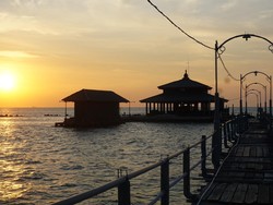 Makam Apung Syeh Mudzakir Demak Rusak Usai Terhantam Kapal Tongkang