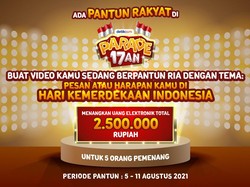 Main Pantun Rakyat, Menangkan Hadiah Total Rp 2,5 Juta!