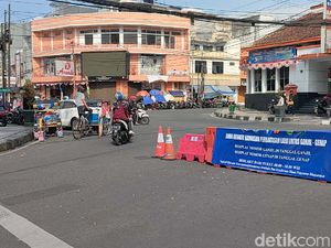 Pusat Kota Garut Berlakukan Ganjil Genap