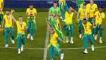 Semarak Tim Sepakbola Brasil Sabet Emas Olimpiade Tokyo