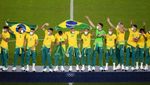 Semarak Tim Sepakbola Brasil Sabet Emas Olimpiade Tokyo