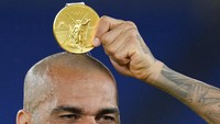 Brasil pun sukses mempertahankan medali emas Olimpiade. AP/Fernando Vergara  