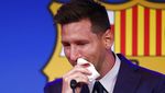 Air Mata Lionel Messi Ucapkan Selamat Tinggal Barcelona