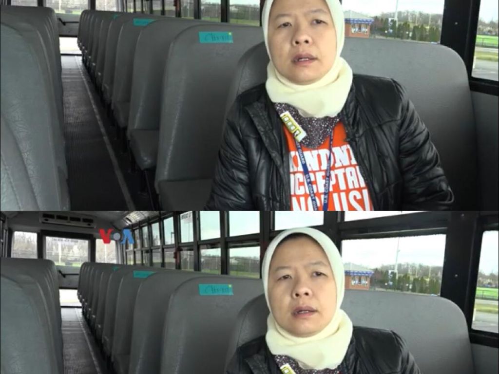 Kisah Wanita RI Jadi Sopir Bus Sekolah di Amerika, Hijabnya Bikin Penasaran Kisah Wanita RI Jadi Sopir Bus Sekolah di Amerika, Hijabnya Bikin Penasaran