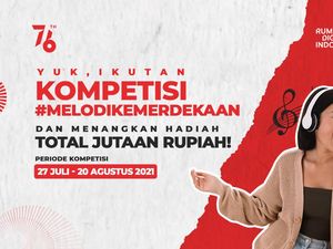 Yuk Ikut #MelodiKemerdekaan, Nyanyi Lagu Daerah Berhadiah Jutaan Rupiah Yuk Ikut #MelodiKemerdekaan, Nyanyi Lagu Daerah Berhadiah Jutaan Rupiah